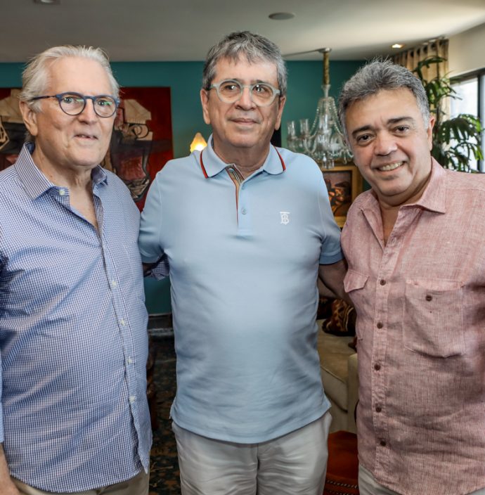 Carlos Castelo Branco, Marcio Tavora E Sergio Esteves