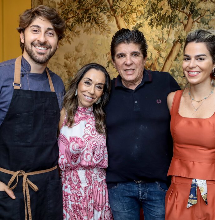 Felipe Caputo, Marcia Tavora, Dito Machado E Amanda Tavora