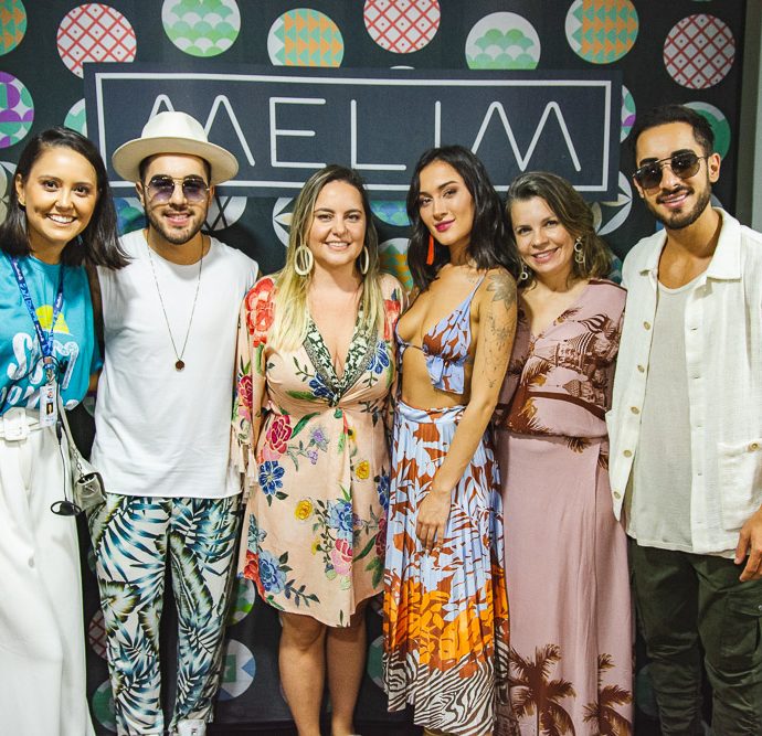 Gisele Leal, Rodrigo Melim, Clarisse Linhares, Gabi Melim, Alyne Menezes E Diogo Melim