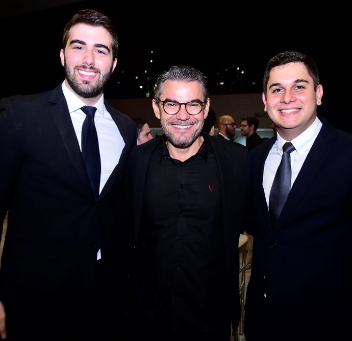 Igor Pinheiro, Fred Pinho e Romualdo Neto