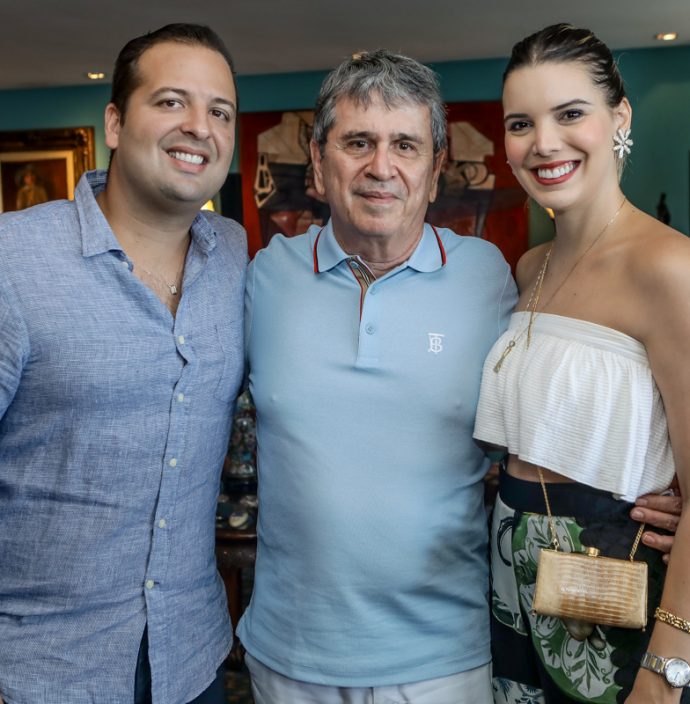 Rodrigo Ponte, Marcio Tavora E Nathalia Ponte