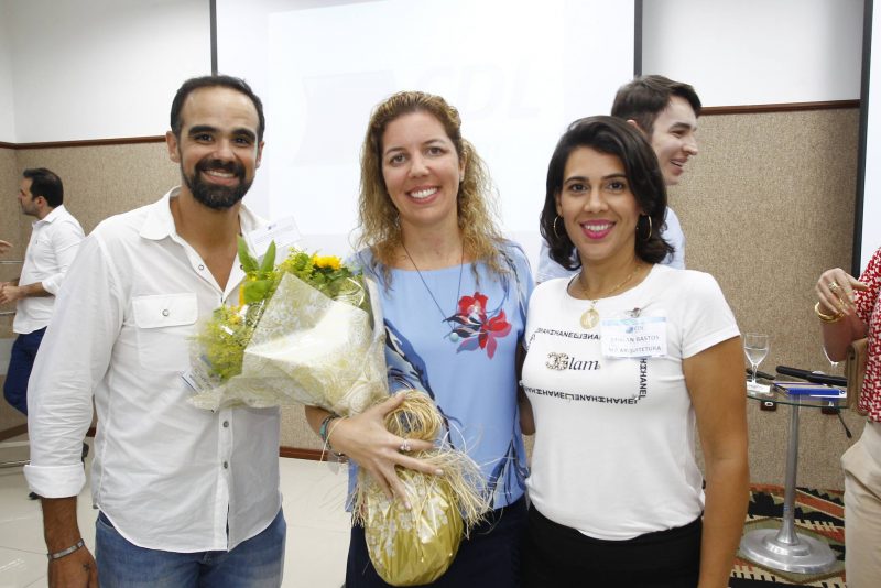 Tavinho Brigido, Ticiana Queiroz E Miriam Bastos