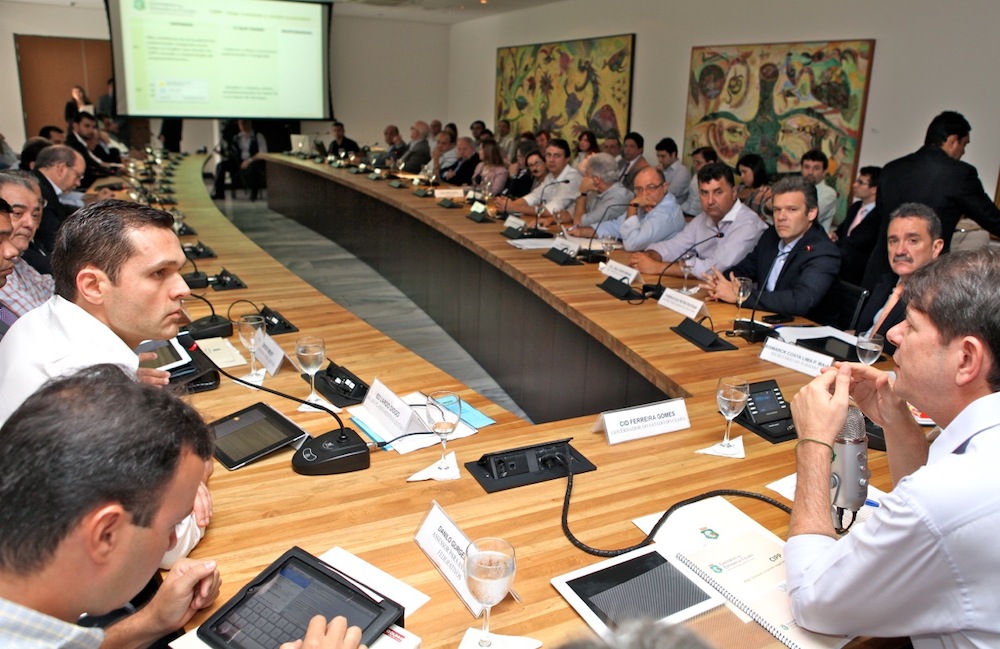 2011 Nas Reuniões Do Conselho Gestor Do Complexo Industrial E Portuário Do Pecém, No Palácio Da Abolição