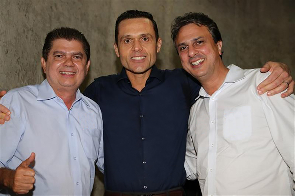 2014 Com Os Candidatos à Governador E Ao Senado, Camilo Santana E Mauro Benevides Filho