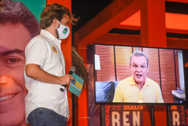 Corrida Eleitoral - Cláudio Nelson promove ato de apoio à campanha de Sarto na Praia do Futuro