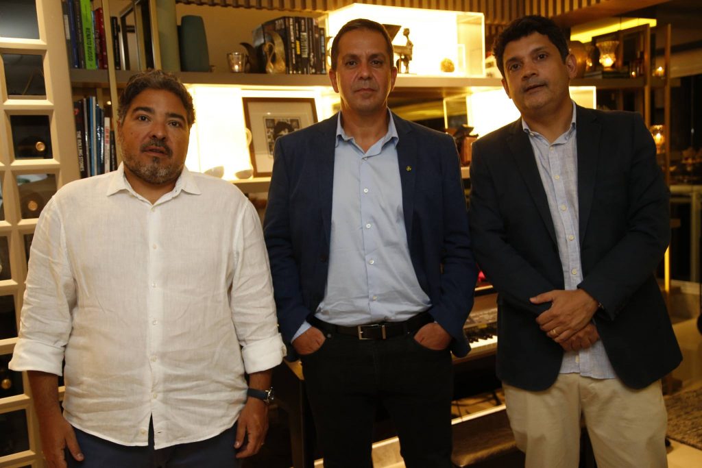 Leandro Vasquez, Ricardo Barillo E Bruno Queiroz