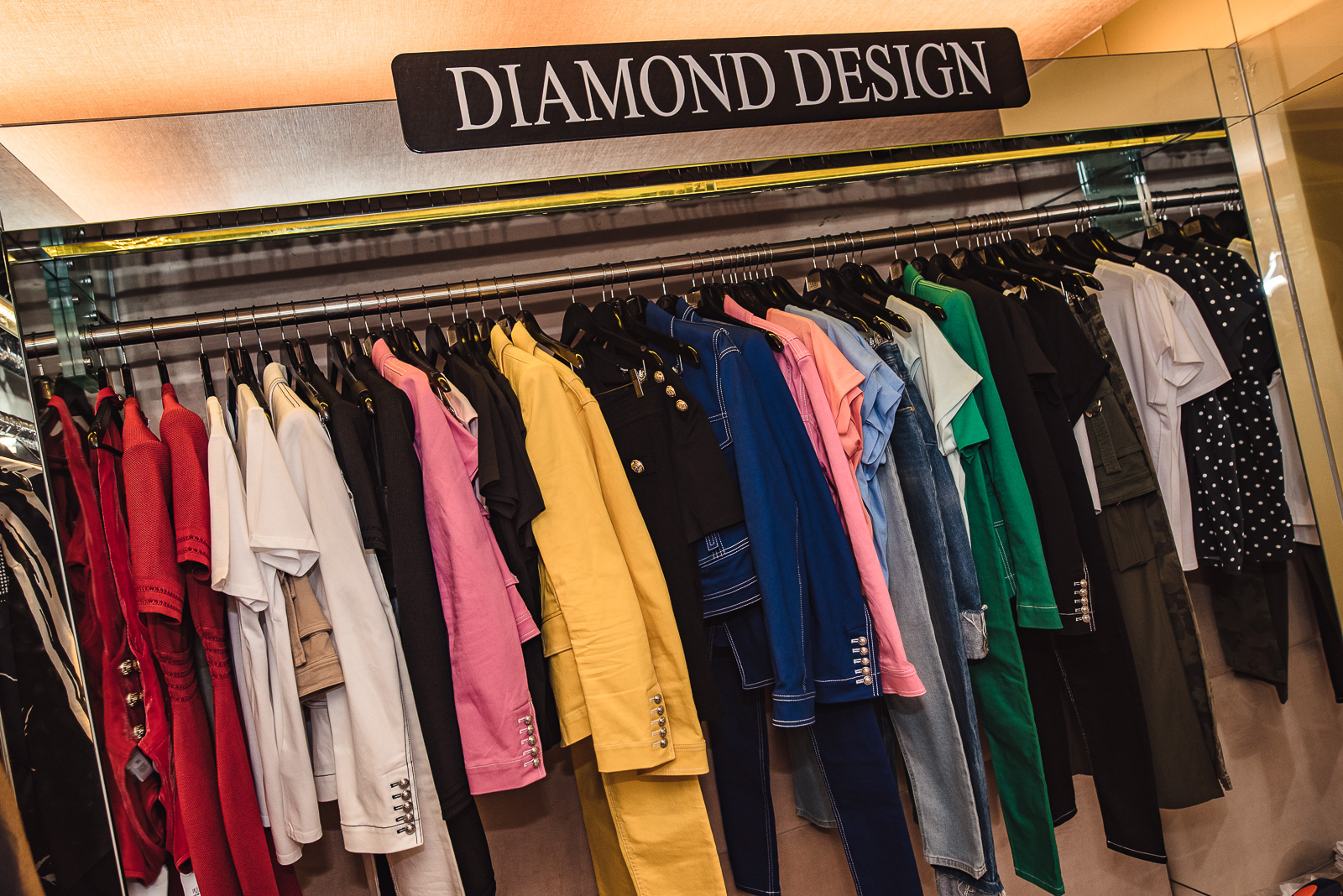 Diamond clothing best sale shop