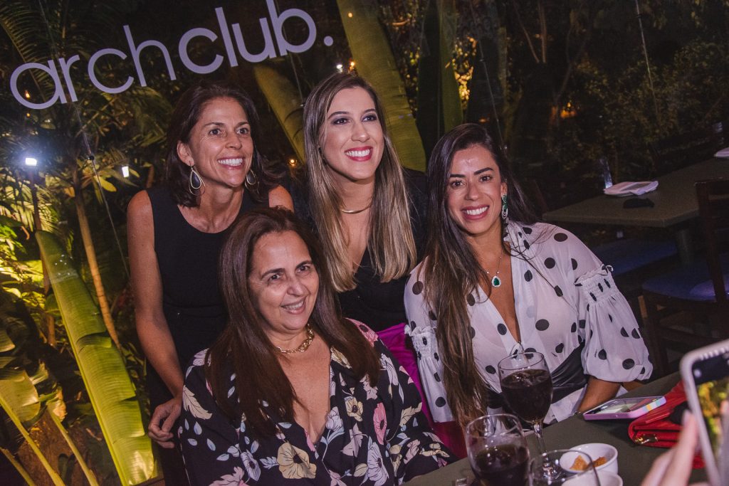 Cibele Parreiras, Claudia Castelo Branco, Lorena Lepri E Germana Rabelo