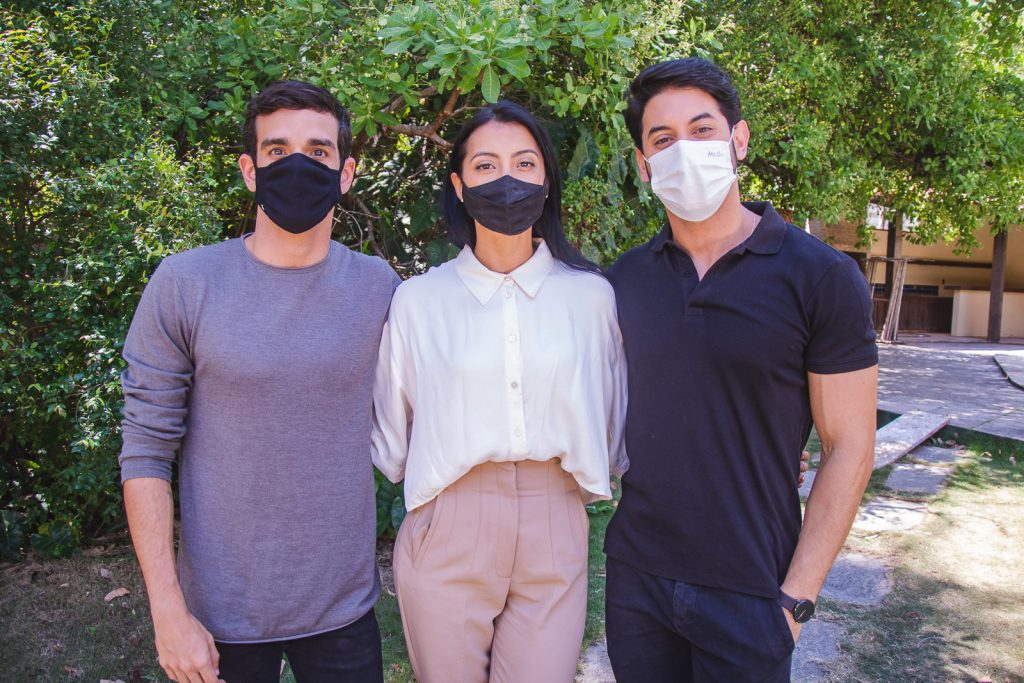 Gustavo Augusto, Lais Sampaio E Rene Parente