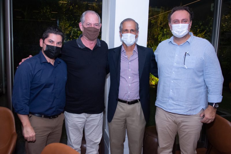 Pompeu Vasconcelos, Ciro Gomes, André Bichucher E Adriano Nogueira