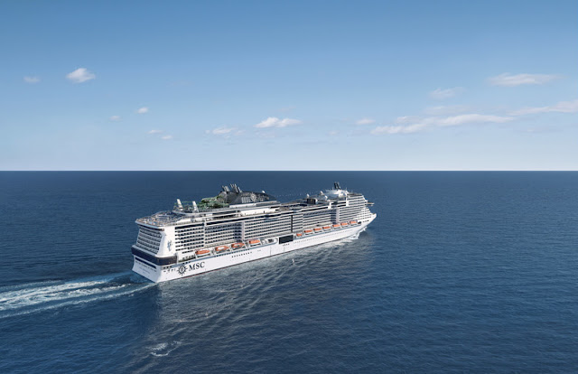 MSC Cruzeiros anuncia o MSC Grandiosa navegando pelos Fiordes Noruegueses em 2022