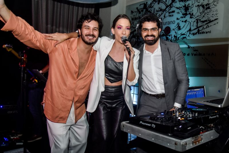 Levi Castelo Branco, Giovanna Bezerra E Dj Pedro Garcia