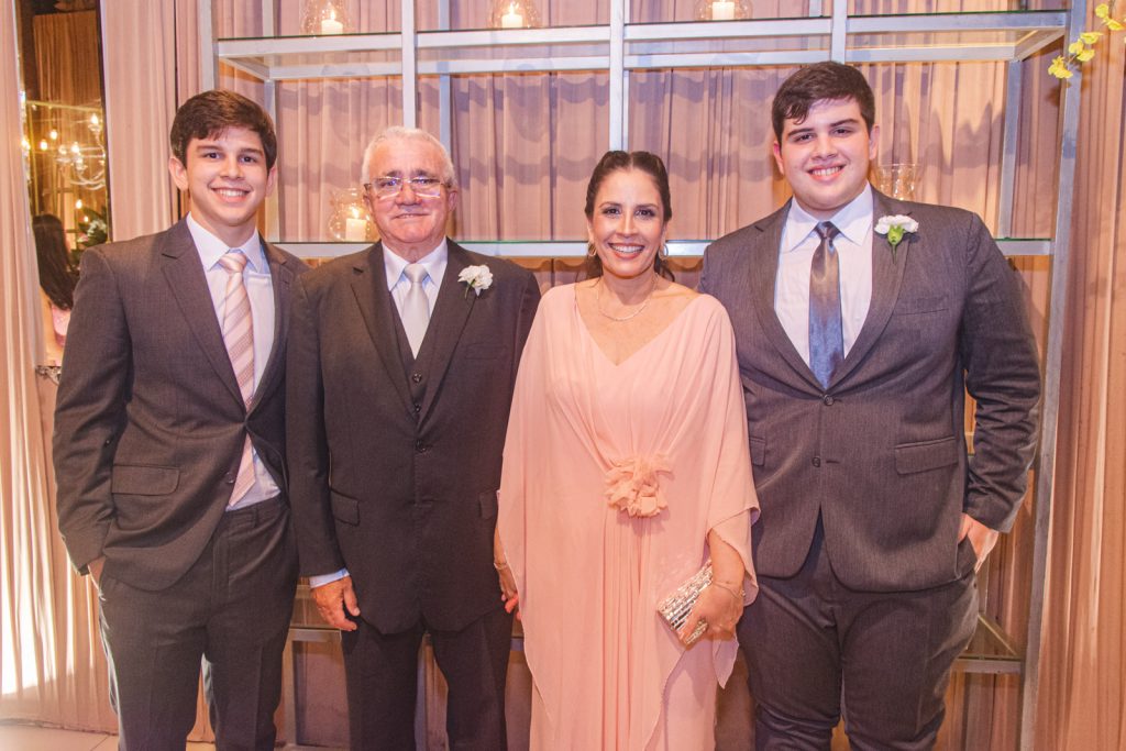 Luis Eduardo Cals, Alcimor Rocha, Fabiola Rocha E Xand Cals