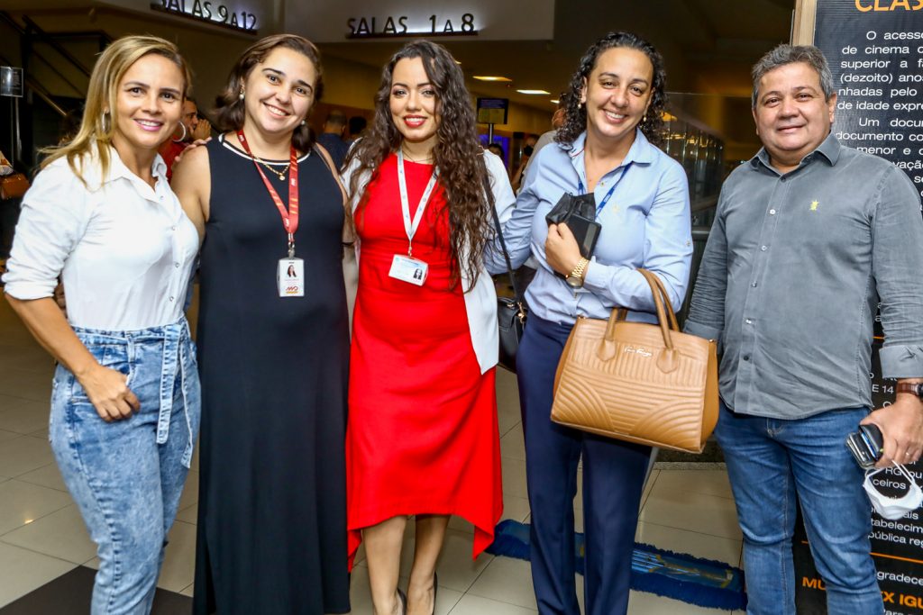 Wladia Araujo, Daiana Araujo, Rosa Carla, Carol Pereira E Cesar Barbosa