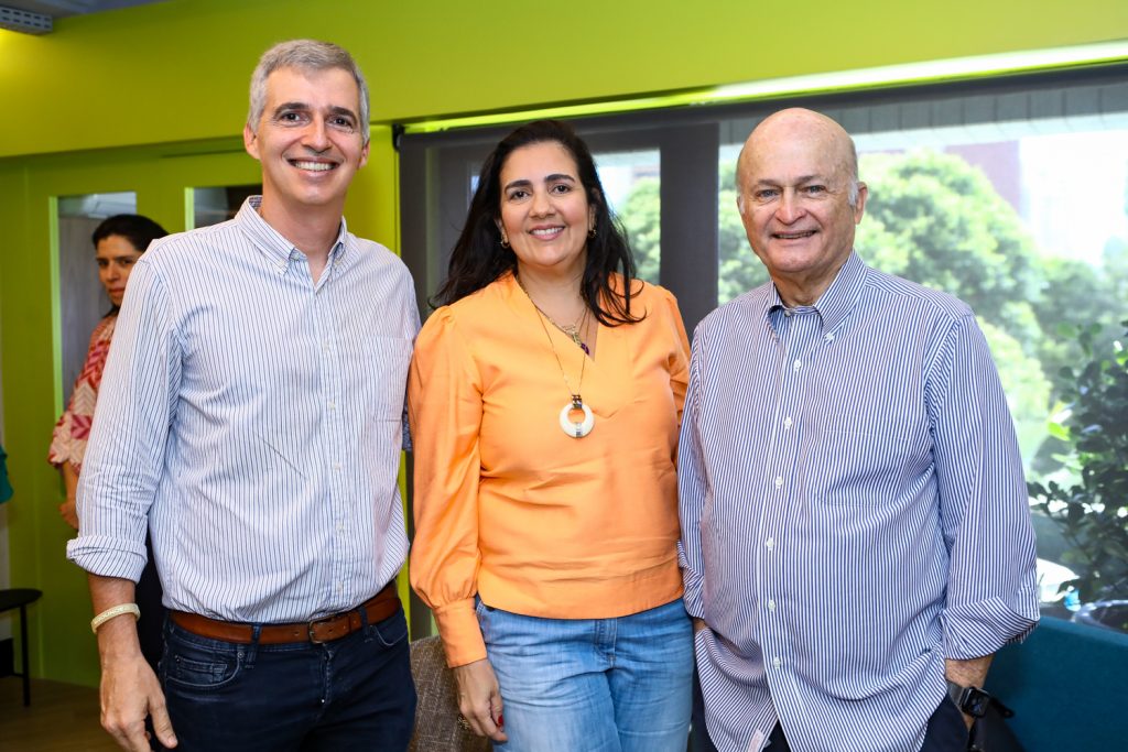 Bernardo Jereissati, Luciane Salles E Lauro Fiuza