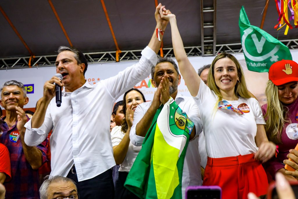 Camilo Santana, Elmano Freitas E Jade Romero (2)