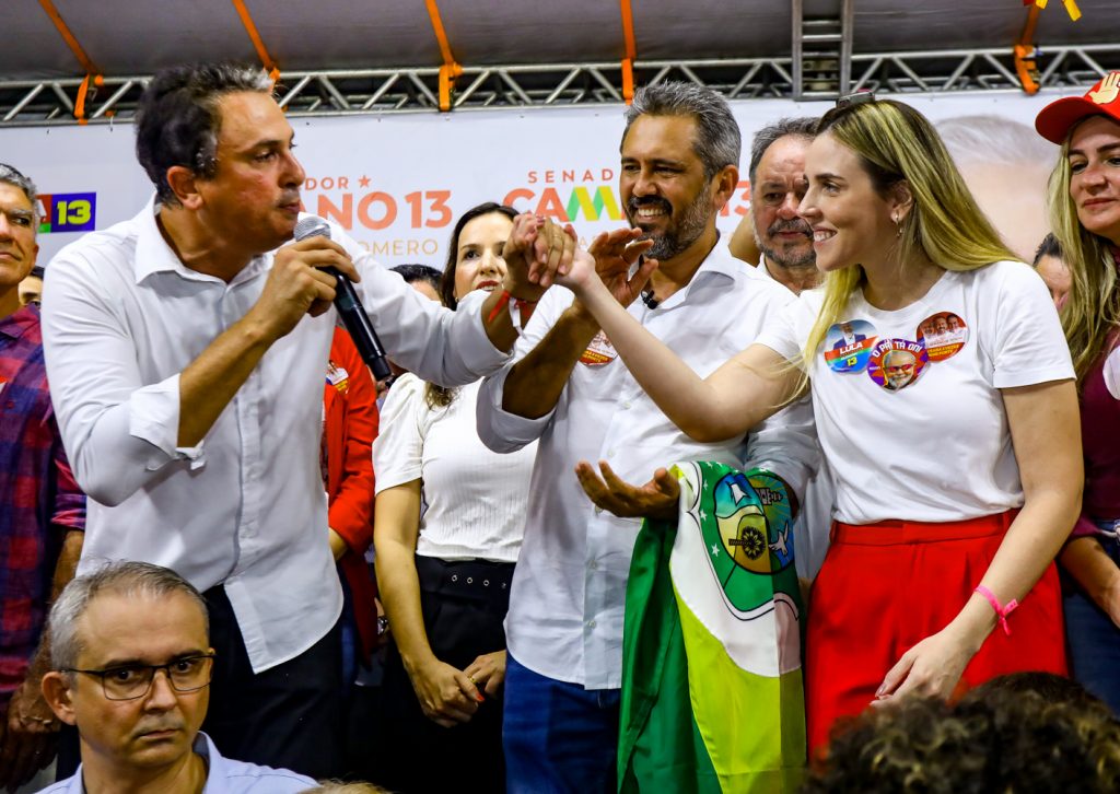 Camilo Santana, Elmano Freitas E Jade Romero