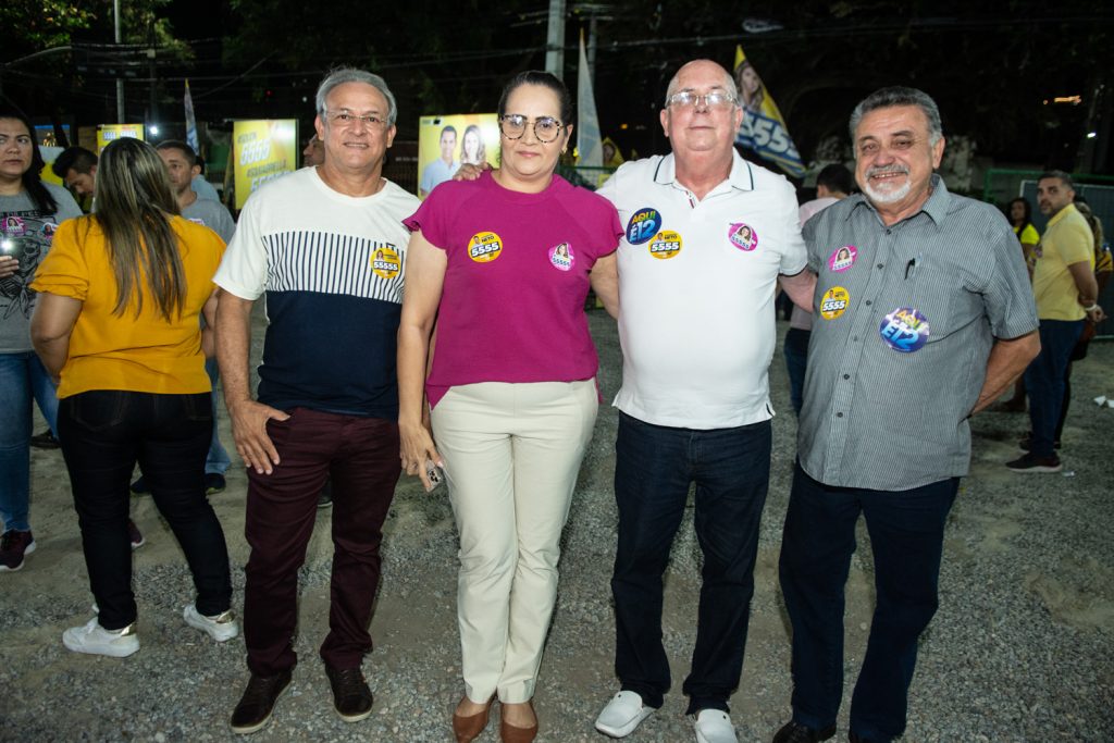 Claudio Dos Santos, Uderlene Pinheiro, Ismael Pinheiro E José Maria Golveia