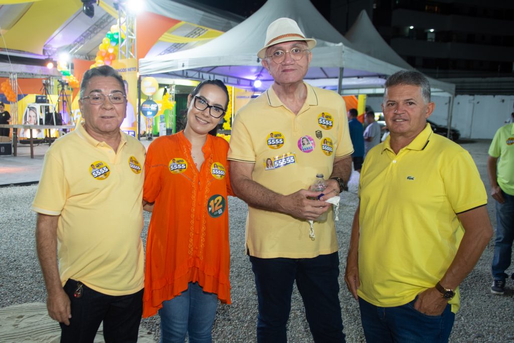 Edilson Coelho, Paloma Lima, Luiz Quintino E Edivaldo Gomes