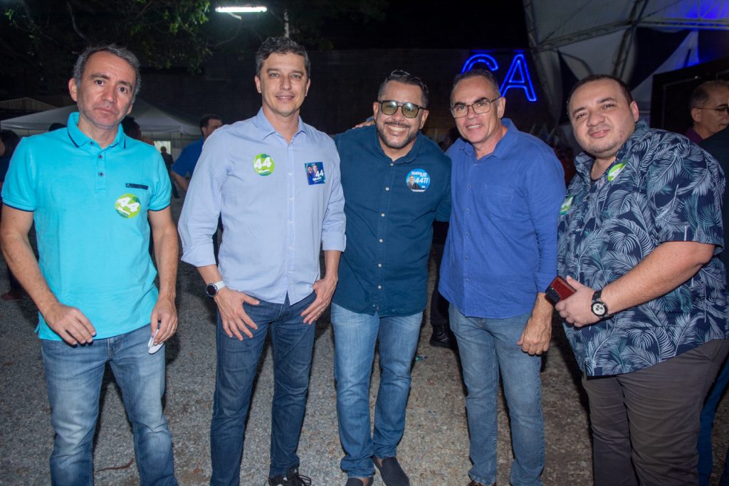 Emilio Ramalho, André Siqueira, Márcio Martins, Elano Guilherme E Fábio Torres