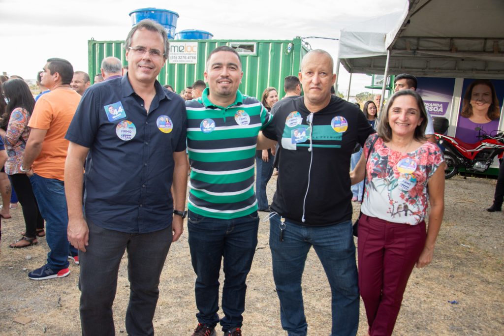 Gerson Cecchini, Marcio Caetano, Gilmario Costa E Clara Brito