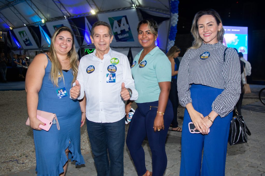 Giuliane Amazonas, Heitor Férrer, Jéssica Martins E Catuxa Castelo Branco