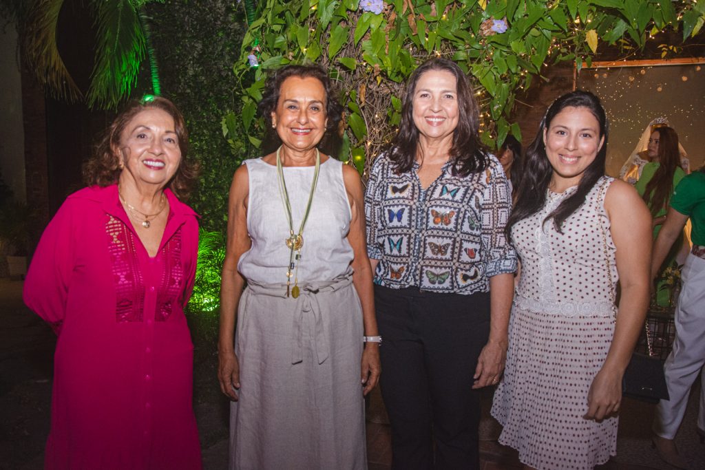 Helena Holanda, Maria Seligmann, Aurea Cidrao E Geovana Lima