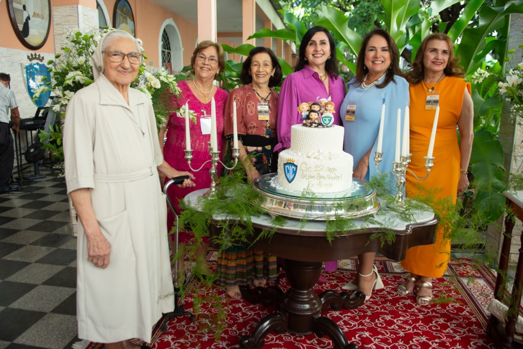 Irmã Maria Aparecida, Vera Freitas, Clara Sales, Marlene Mindello, Ana Luiza Lima E Olga Barbosa (2)