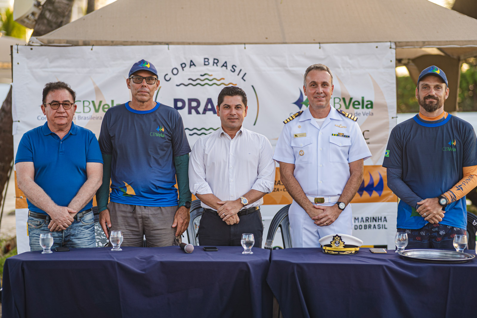 Iate Clube de Fortaleza é palco da competição e cerimonia de abertura da Copa Brasil de Vela de Praia 2022