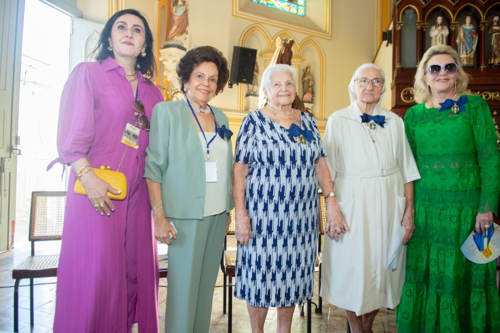 Marlene Mindello, Constança Távora, Inácia Otoch, Irmã Maria Aparecida E Graça Da Escossia