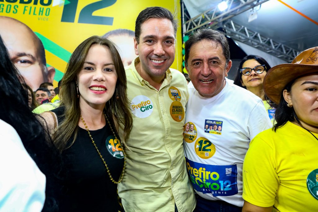 Natalia Rios, Eduardo Bismarck E Benigno Junior