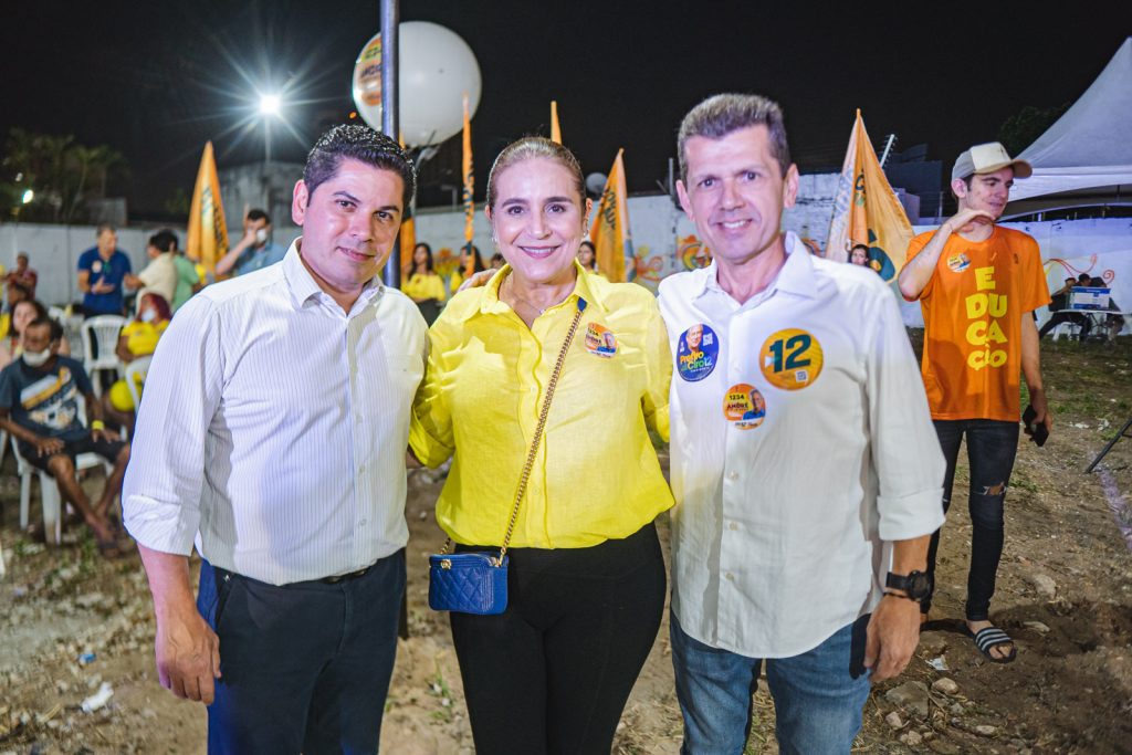 Pompeu Vasconcelos, Patricia Macedo E Erick Vasconcelos