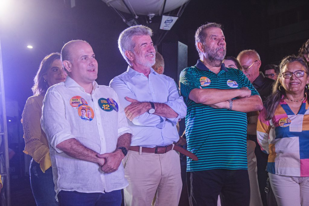 Roberto Claudio, Arnon Bezerra E Carlos Lupi