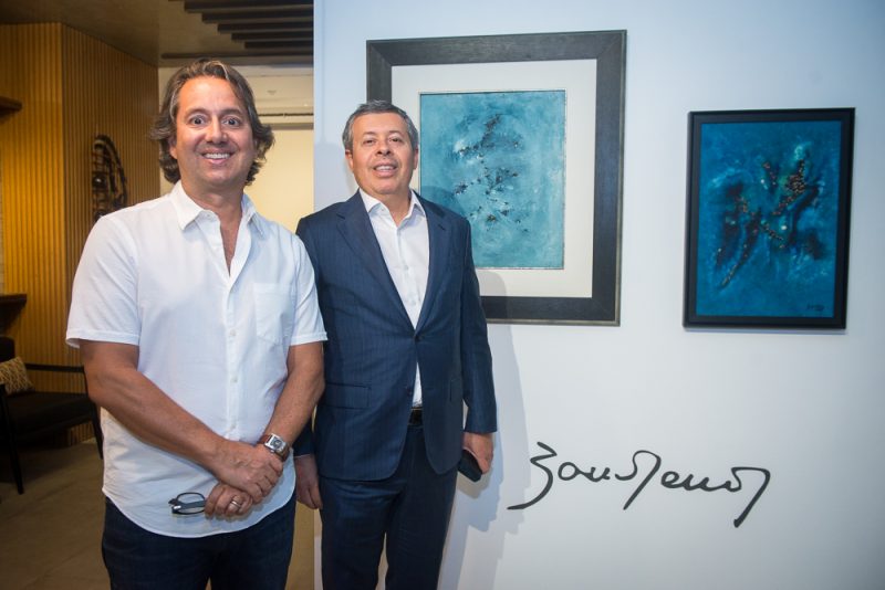 CENTENÁRIO DE ANTÔNIO BANDEIRA - Rodrigo Parente reúne amantes da arte na Galeria Sculpt para inauguração da mostra Os Papéis de Bandeira