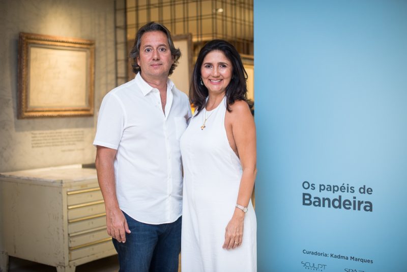 CENTENÁRIO DE ANTÔNIO BANDEIRA - Rodrigo Parente reúne amantes da arte na Galeria Sculpt para inauguração da mostra Os Papéis de Bandeira