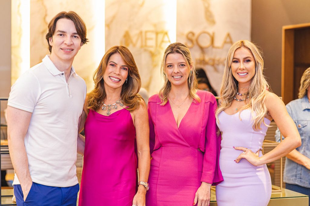 Andre Albuquerque, Maira Silva, Djessica Liesenfeld E Priscila Silva