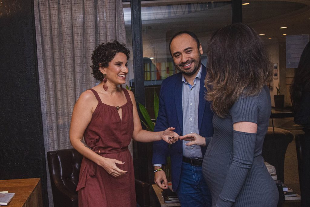 Catarina Rochamonte, Thiago Almeida E Lidia Ferreira