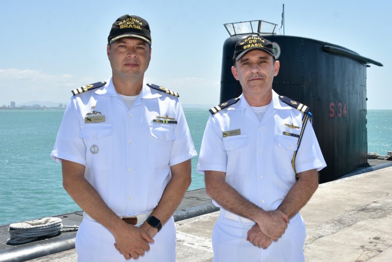 happening - Almirante Olsen recebe convidados especiais a bordo do submarino “Tikuna”