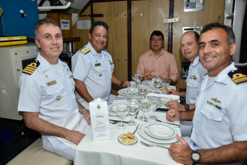 Comandante Valença, Almirante André, Agilson Sales, Comandante Marcos Cipitelli E Comandante Daniel Rocha