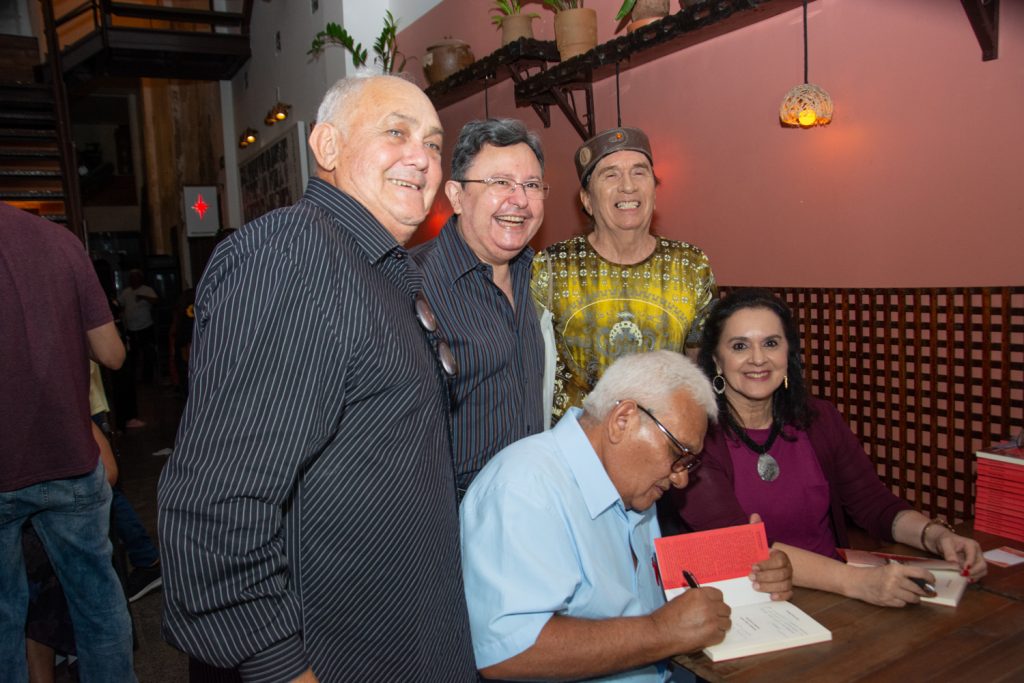 Durval Aires, Régis Aragão, Wilson Cirino, Lauro Benevides E Solange Benevides