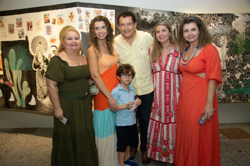 Erbene Moreira, Lise Moreira, Oliver Daniels, Elpídio Nogueira, Louise Moreira Daniels E Ludmila Farias