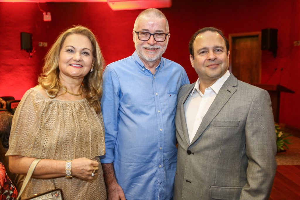 Lenise Rocha,lira Neto E Igor Barroso