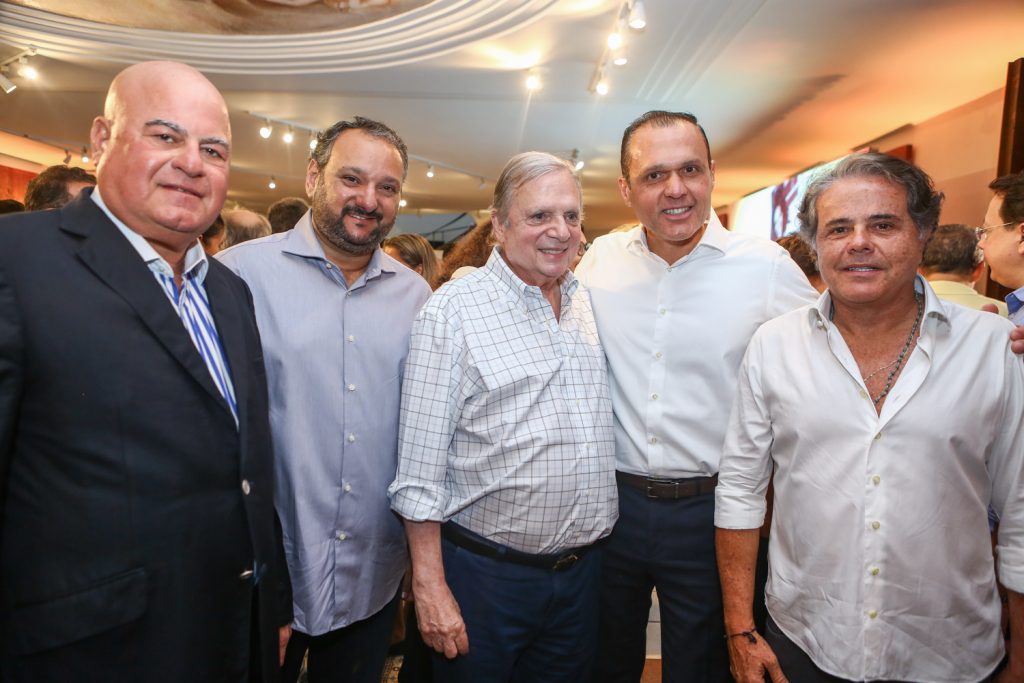 Luciano Cavalcante, Patriolino Dias,tasso Jereissati, Eduardo Diogo E Ivan Bezerra