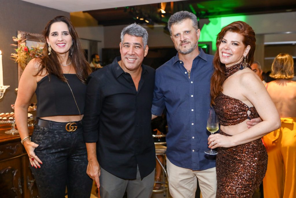 Luiza Otoch, Cid Holanda, Jorge Otoch E Marciane Holanda