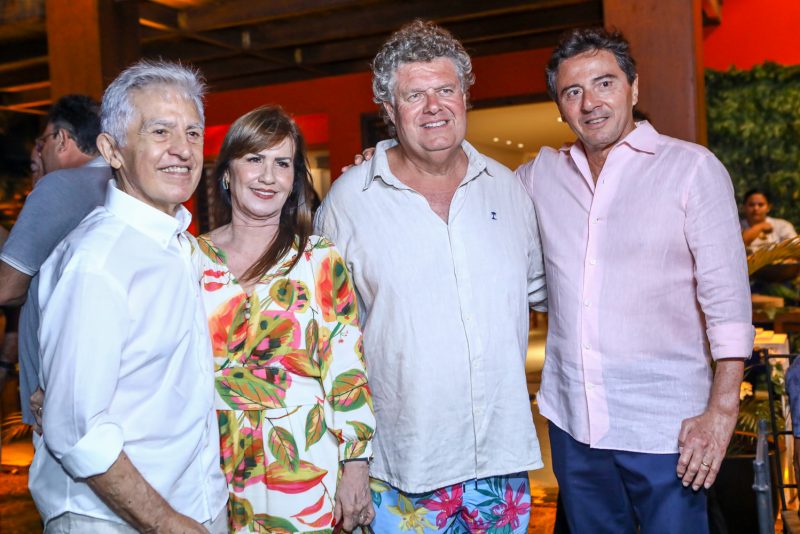 Sunset & Luau - Evandro e Eliziane Colares festejam os 60 anos dele com um festão no Porto das Dunas