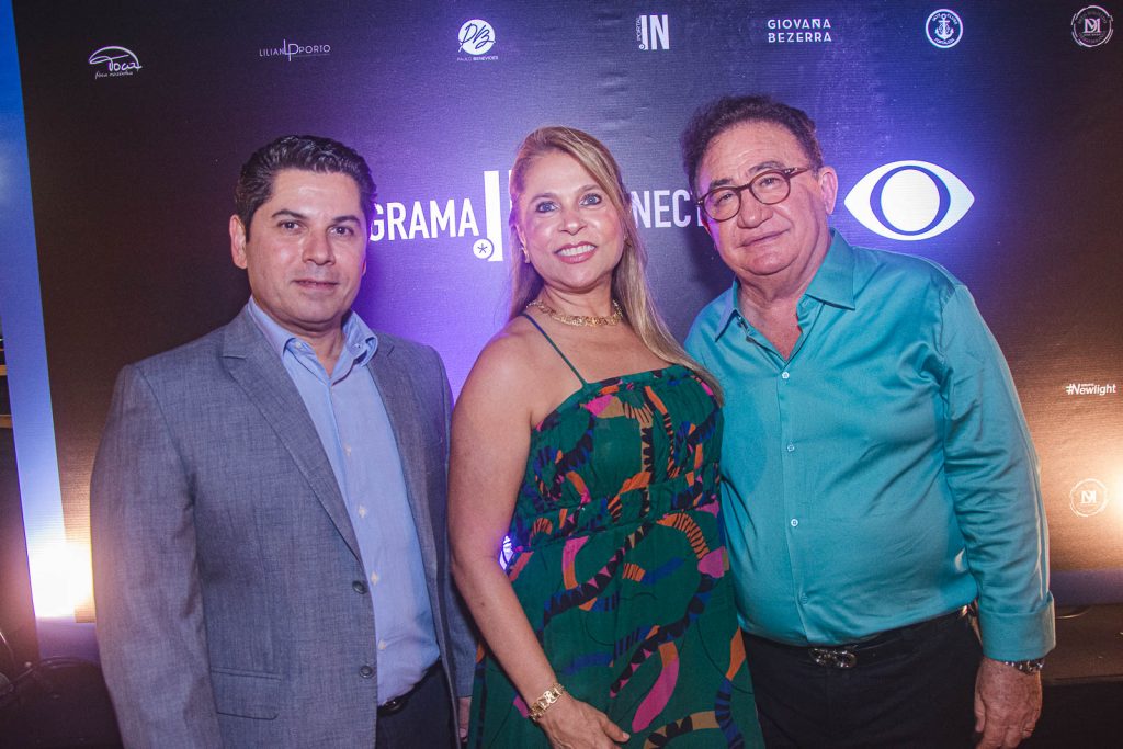 Pompeu Vasconcelos, Morgana Linhares E Manoel Linhares