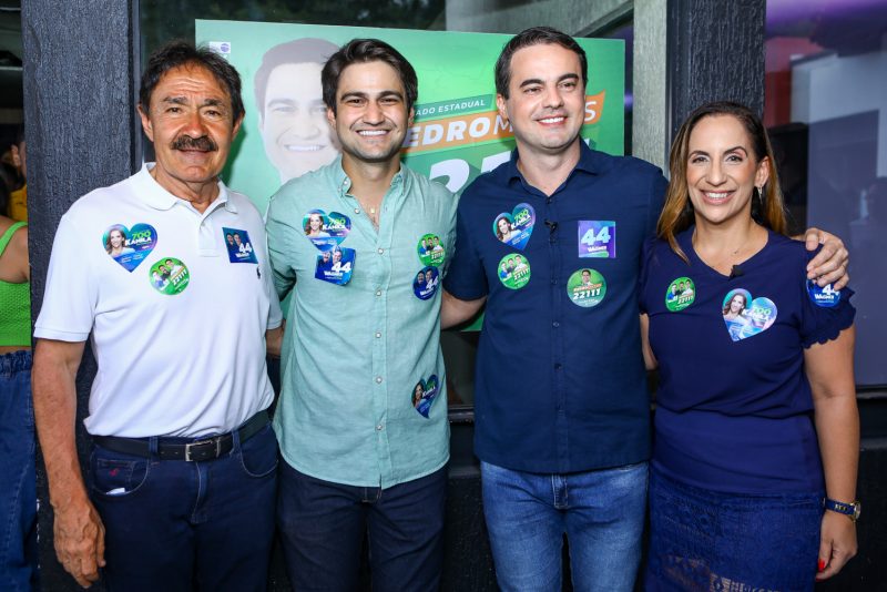 Eleições 2022 - Pedro Matos inaugura comitê oficial ao lado do Capitão Wagner