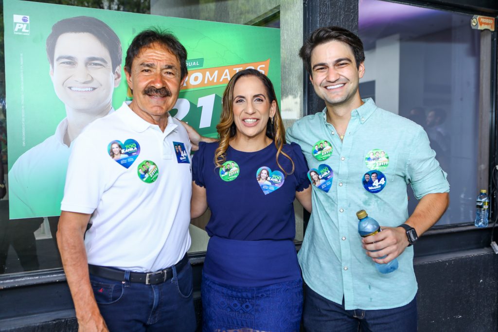 Raimundo Matos, Kamila Cardoso E Pedro Matos