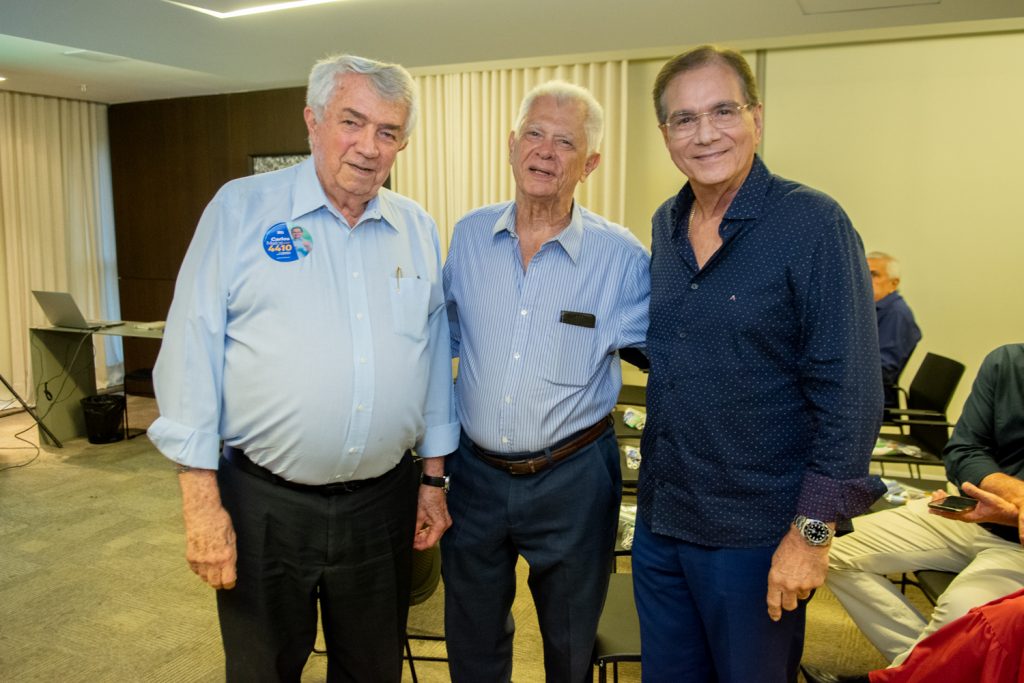 Roberto Macedo, José Ismar Parente E Beto Studart