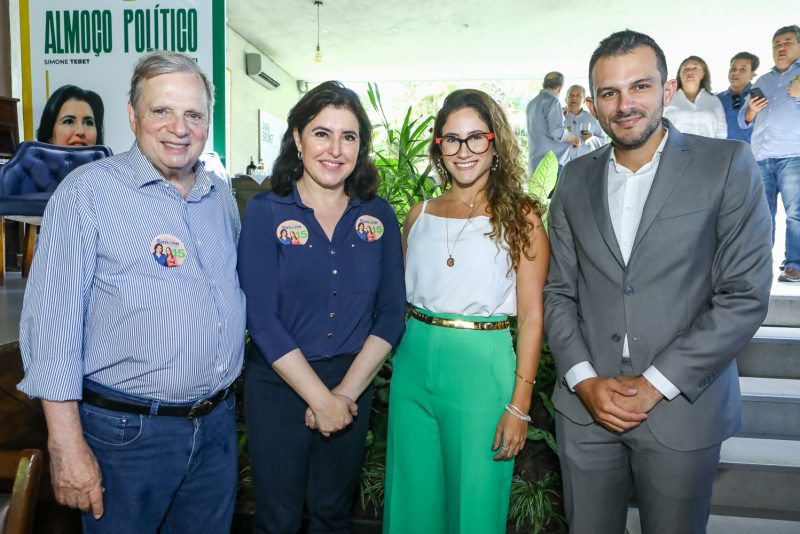 Tasso Gereissati, Simone Tebet, Carolina Bichucher E George Martins